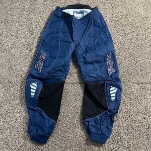 Fox Racing Pants Youth 7/8 Blue 180 Motocross BMX Dirt Bike Riding Off Road Gear